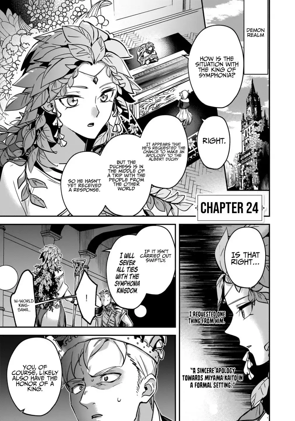 Yuusha Shoukan ni Makikomareta kedo, Isekai wa Heiwa deshita Chapter 24 3